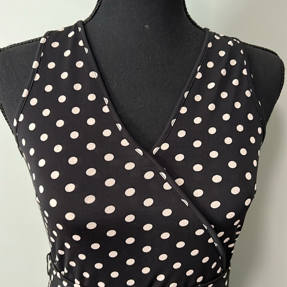 ⭐️ Ann Taylor Sleeveless Polka Dot Dress ⭐️ - Picture 3 of 7